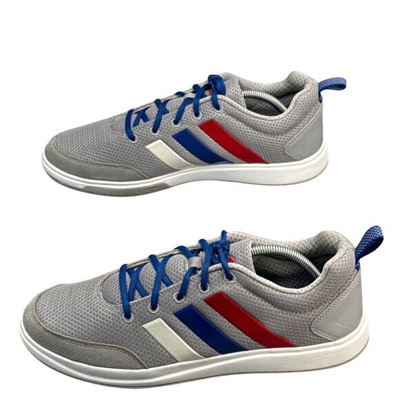 Adidas X-Hale 2013 Gray Red White Blue Low Top Athletic Sneaker Men 11 - Picture 2 of 8